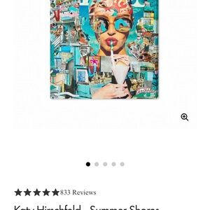 Oliver Gal summer shades Wall Art